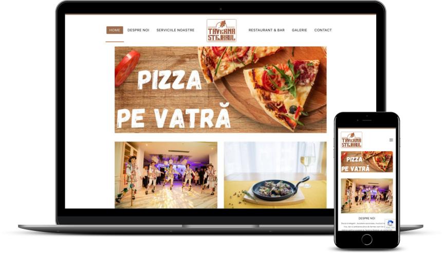 Creare site prezentare restaurant